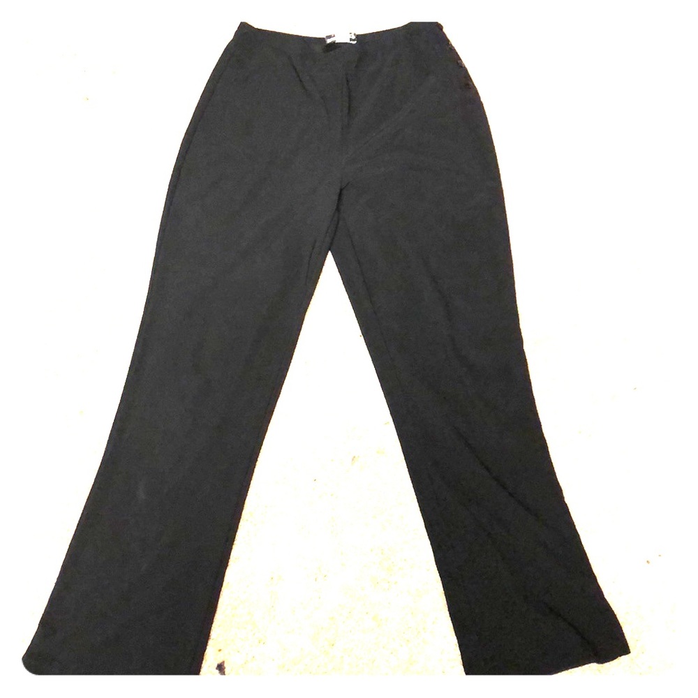 Stretch black business or casual pants